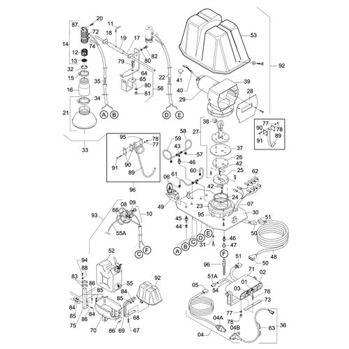 KIT MASTERMARK P/ CORAL 446047 (CONJUNTO COMPLETO)