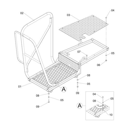 PLATAFORMA LATERAL DIREITA COMPLETA 473314 (CONJUNTO COMPLETO) PLATAFORMA LATERAL DIREITA COMPLETA 473314 (CONJUNTO COMPLETO)