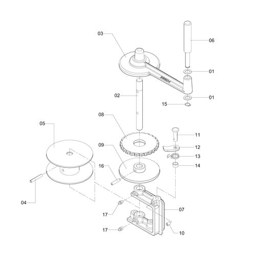 CATRACA DO LEVANTADOR M 474395 (CONJUNTO COMPLETO) CATRACA DO LEVANTADOR M 474395 (CONJUNTO COMPLETO)