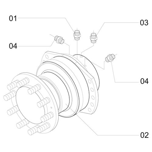 MOTOR TRANSMISSAO DIANTEIRO COM CONEXOES - 477744 - VERSÃO - SAP-2010/4-  -0