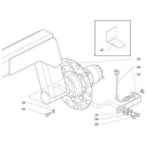 CONJ SENSOR RODA EIXO SIMPLES-1,4M CL/CR - 486571 - VERSÃO - SAP-2012/6-  -0