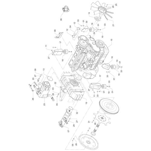 MOTOR DIESEL - COMPLETO - 492918 - VERSÃO - SAP-2010/4-01-1