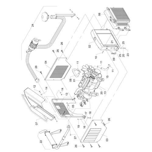 MOTOR COMPLETO - K-3 4X4 - 522721 - VERSÃO - 0-0/0-  -0