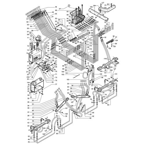 CIRCUITO HIDRAULICO - ESQUEMA - 544726 - VERSÃO - 0-0/0-  -0