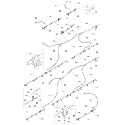 RAMAL 500 - BIJET (BA-24) 548701 (CONJUNTO COMPLETO) RAMAL 500 - BIJET (BA-24) 548701 (CONJUNTO COMPLETO)