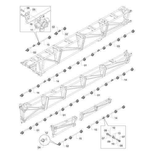 RAMAL 350 - QUADRUPLO (BA-28) 571249 (CONJUNTO COMPLETO) RAMAL 350 - QUADRUPLO (BA-28) 571249 (CONJUNTO COMPLETO)