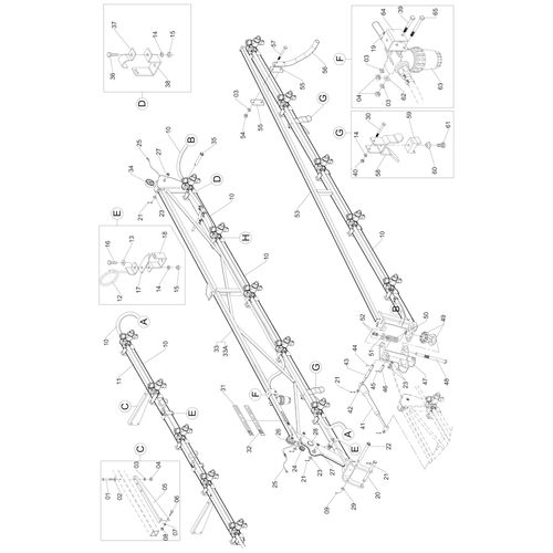 BARRA PULV.12M CN-AM 800 50 AGD-M 2V - 596239 - VERSÃO - SAP-2013/2-  -0