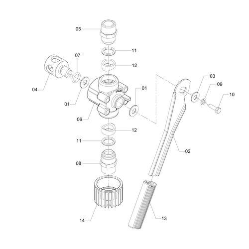 Válvula direcional 103 602250 (CONJUNTO COMPLETO) Válvula direcional 103 602250 (CONJUNTO COMPLETO)