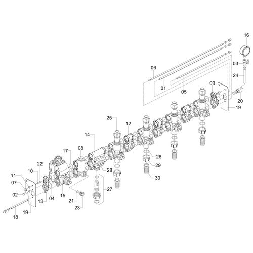 Conj. comando Masterflow (EL/JSC ADV) - 605055 - VERSÃO - SAP-2011/3-  -0