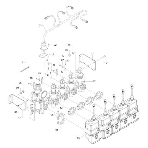 COMANDO MF-2000 ELETRICO ADV-3000 605915 (CONJUNTO COMPLETO) COMANDO MF-2000 ELETRICO ADV-3000 605915 (CONJUNTO COMPLETO)