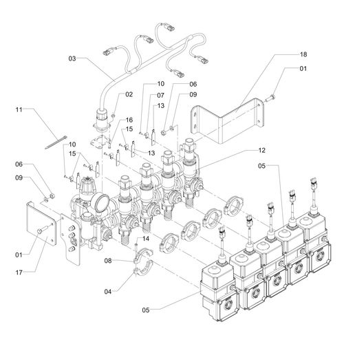 COMANDO MF-2000 ELETRICO S/COMPUTADOR 608364 (CONJUNTO COMPLETO) COMANDO MF-2000 ELETRICO S/COMPUTADOR 608364 (CONJUNTO COMPLETO)