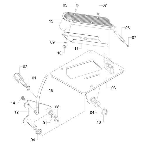 PEDAL DO ACELERADOR - 619262 - VERSÃO - SAP-2010/2-  -0