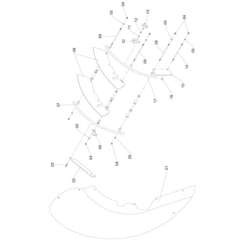 DEFLETOR 3P BAIXO - DEFLETOR 3P BAIXO -