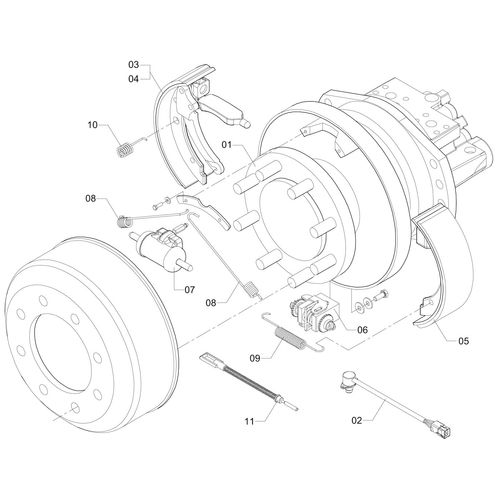 MOT HIDR 1250 PISTAO_ESQUERDO 666528 (CONJUNTO COMPLETO)