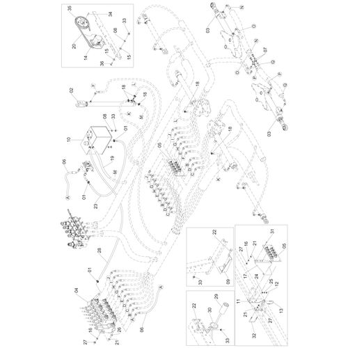CIRC HIDR CABO ADV3000-21AM 671669 (CONJUNTO COMPLETO) CIRC HIDR CABO ADV3000-21AM 671669 (CONJUNTO COMPLETO)