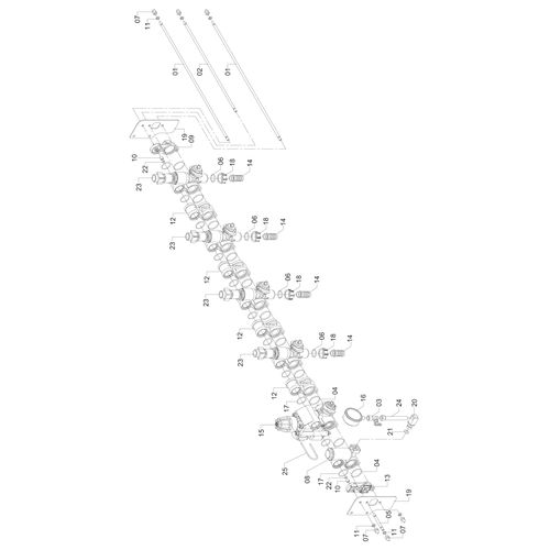 Conj. Masterflow 2000 (elétrico 3/4