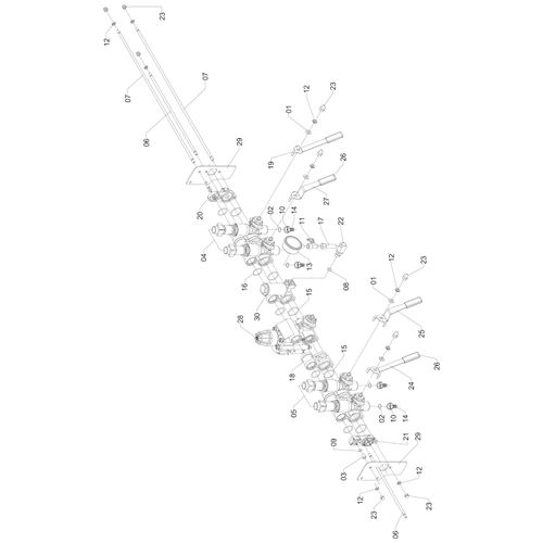 CONJUNTO MASTERFLOW 2000 4V MISTO 3/4 CONJUNTO MASTERFLOW 2000 4V MISTO 3/4