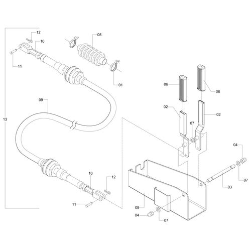 ACIONADOR COMPLETO A-500 - 680165 - VERSÃO - SAP-2010/10-  -0