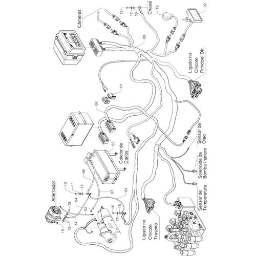 CIRCUITO ELÉTRICO - K-3 4X4 - 686898 - VERSÃO - SAP-2010/5-2 -0