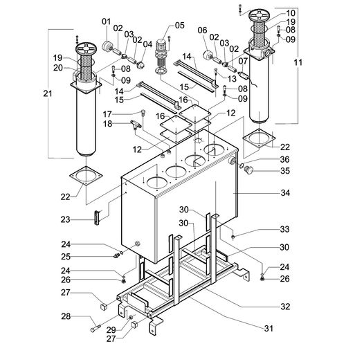 RESERVATÓRIO HIDRÁULICO - 693465 - VERSÃO - 0-0/0-  -0