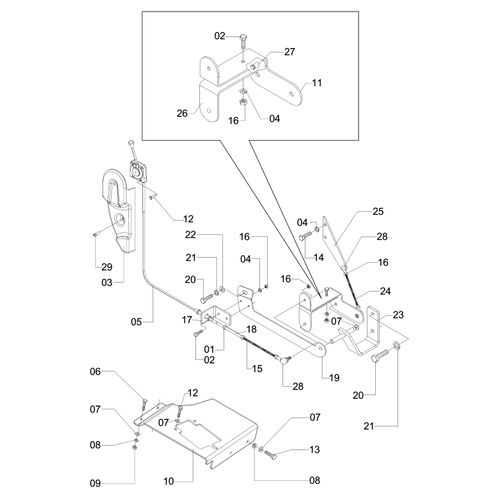 ACELERADOR - MONTAGEM - 704445 - VERSÃO - 0-0/0-  -0