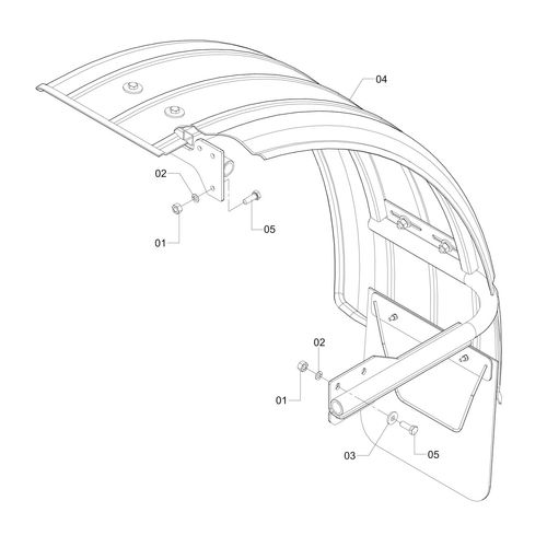 PÁRA-LAMA TRASEIRO DIREITO COMPLETO - 712620 - VERSÃO - SAP-2014/3-  -0