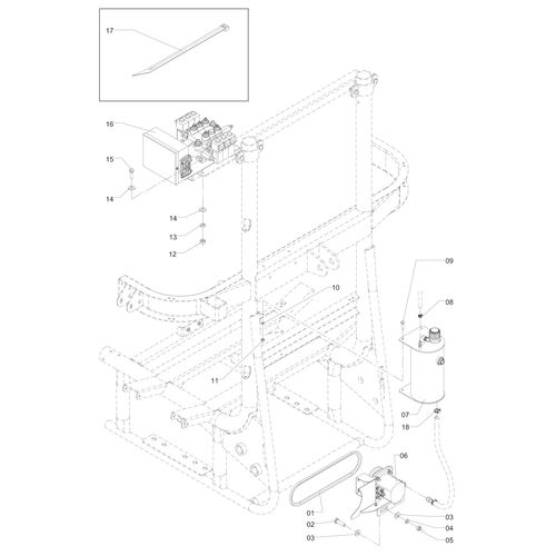 Circ.hid.elet.CN800-AM12/14 714303 (CONJUNTO COMPLETO) Circ.hid.elet.CN800-AM12/14 714303 (CONJUNTO COMPLETO)