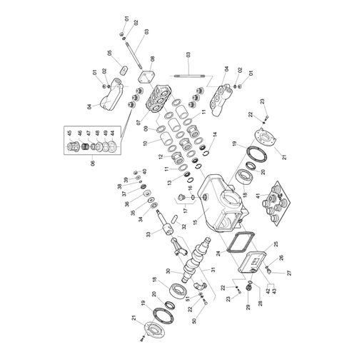 Conjunto bomba JP 75 cn/cn800 - 714865 - VERSÃO - SAP-2009/4-  -1