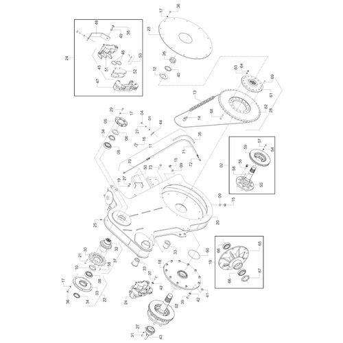 Perna traseira completa- direita - 720531 - VERSÃO - SAP-2010/3-  -0