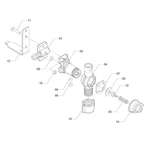 PORTA BICO DUPLO C/ANTIGOTEJO P/MANG DIR 724542 (CONJUNTO COMPLETO) PORTA BICO DUPLO C/ANTIGOTEJO P/MANG DIR 724542 (CONJUNTO COMPLETO)