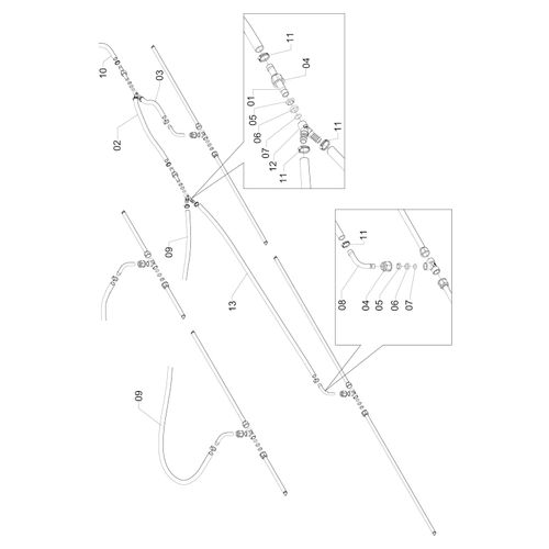 MANGUEIRAS DO PRIMEIRO FILTRO (350) 732420 (CONJUNTO COMPLETO) MANGUEIRAS DO PRIMEIRO FILTRO (350) 732420 (CONJUNTO COMPLETO)