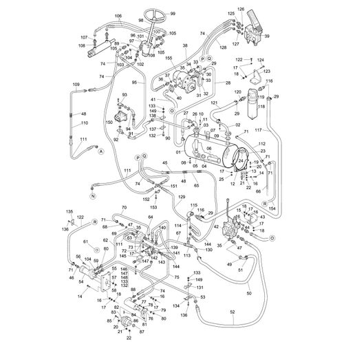 CIRCUITO HIDRAULICO - 741744 - VERSÃO - 0-0/0-  -0