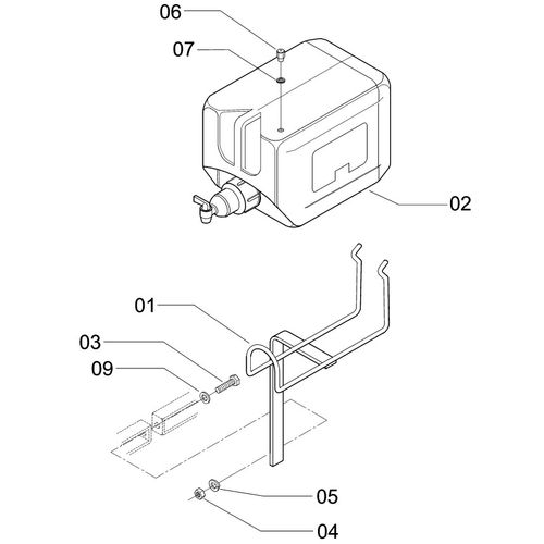 RESERVATORIO DE 15 LITROS 742775 (CONJUNTO COMPLETO) RESERVATORIO DE 15 LITROS 742775 (CONJUNTO COMPLETO)