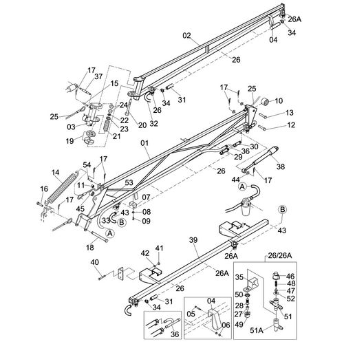 BARRA PULV. AUTOMATICA 12MT 2V/50 AGS 770172 (CONJUNTO COMPLETO) BARRA PULV. AUTOMATICA 12MT 2V/50 AGS 770172 (CONJUNTO COMPLETO)