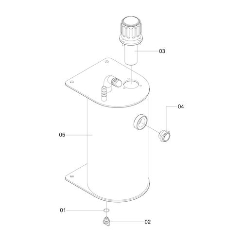 Reserv.óleo hid.2,2l (th-2,2) 770974 (CONJUNTO COMPLETO) Reserv.óleo hid.2,2l (th-2,2) 770974 (CONJUNTO COMPLETO)