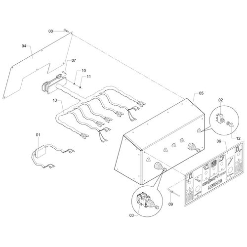 PAINEL DO COMANDO HIDRAULICO-BARRAS 780262 (CONJUNTO COMPLETO) PAINEL DO COMANDO HIDRAULICO-BARRAS 780262 (CONJUNTO COMPLETO)