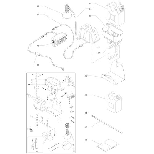 KIT MARCADOR DE LINHA CONDOR 800 793091 (CONJUNTO COMPLETO) KIT MARCADOR DE LINHA CONDOR 800 793091 (CONJUNTO COMPLETO)