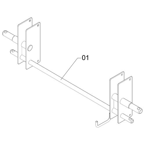 TRAVESSA DO ENGATE P/TRATOR CLASSE 2 - 799643 - VERSÃO - 0-0/0- -0 TRAVESSA DO ENGATE P/TRATOR CLASSE 2 - 799643 - VERSÃO - 0-0/0- -0