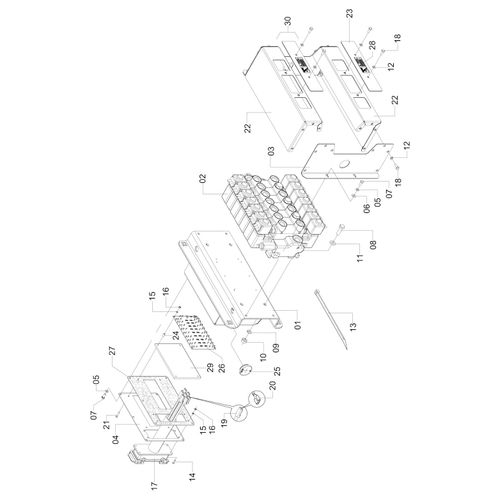 MONTAGEM COMANDO BARRAS - 7 FUNÇÕES 800045 (CONJUNTO COMPLETO) MONTAGEM COMANDO BARRAS - 7 FUNÇÕES 800045 (CONJUNTO COMPLETO)