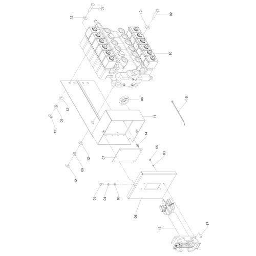 CONJUNTO ( COMANDO HIDRAULICO ELETRICO ) 800193 (CONJUNTO COMPLETO) CONJUNTO ( COMANDO HIDRAULICO ELETRICO ) 800193 (CONJUNTO COMPLETO)