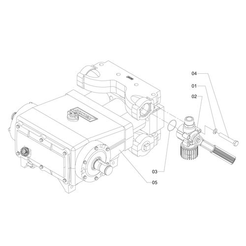 Bomba pistões 150-190 l/min Mod. B + VD - 804377 - VERSÃO - SAP-2012/6-  -0