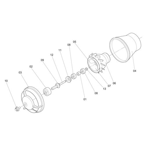 ATOMIZADOR ROTATIVO 805507 (CONJUNTO COMPLETO) ATOMIZADOR ROTATIVO 805507 (CONJUNTO COMPLETO)