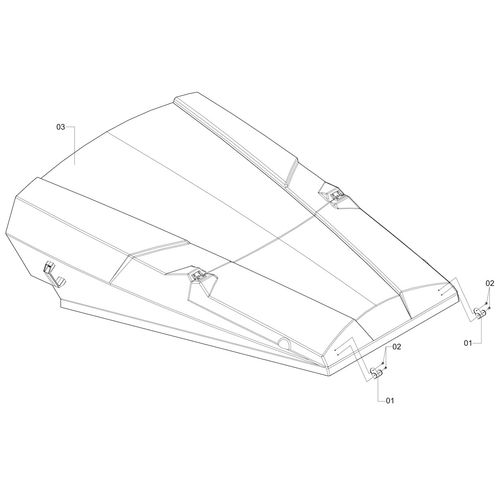 CARENAGEM DO PROLONGAMENTO COMPLETA 817155 (CONJUNTO COMPLETO) CARENAGEM DO PROLONGAMENTO COMPLETA 817155 (CONJUNTO COMPLETO)