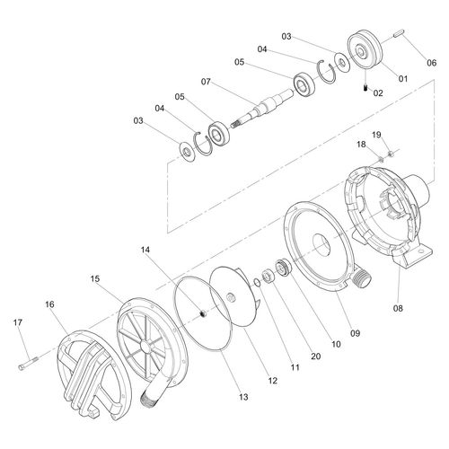 BOMBA DEFEN CENTRÍFUGA 140 - BC-1142 821744 (CONJUNTO COMPLETO) BOMBA DEFEN CENTRÍFUGA 140 - BC-1142 821744 (CONJUNTO COMPLETO)