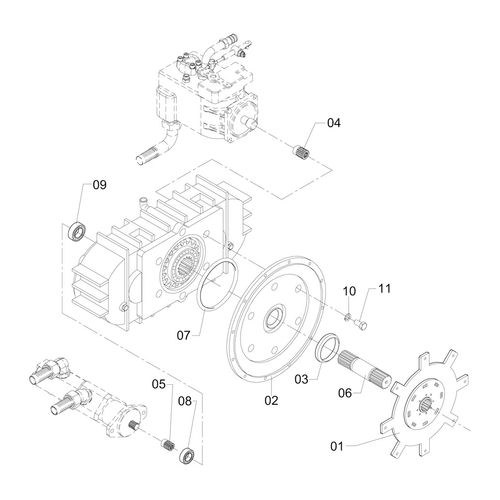 CAIXA ACIONAMENTO DUPLO DE BOMBAS 826644 (CONJUNTO COMPLETO) CAIXA ACIONAMENTO DUPLO DE BOMBAS 826644 (CONJUNTO COMPLETO)