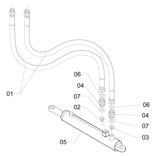 MONTAGEM HIDRÁULICA CILINDRO CAMBÃO - 830646 - VERSÃO - SAP-2010/2-  -0
