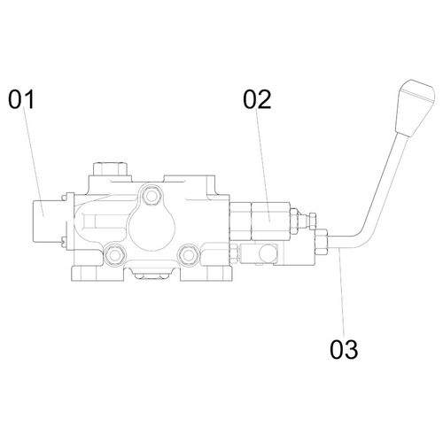 Comando hidráulico 841163 (CONJUNTO COMPLETO) Comando hidráulico 841163 (CONJUNTO COMPLETO)