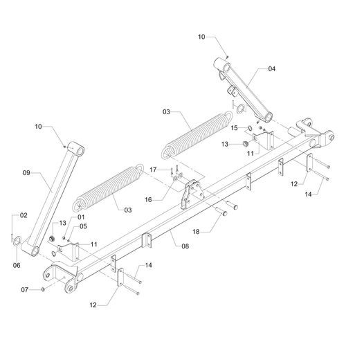 QUADRO OSCILANTE E COMPLEMENTOS 846097 (CONJUNTO COMPLETO)