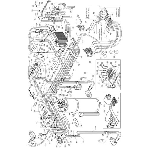 CIRCUITO HIDRAULICO FUNCIONAL COM GRANEL - 852243 - VERSÃO - SAP-2011/2-B1-0