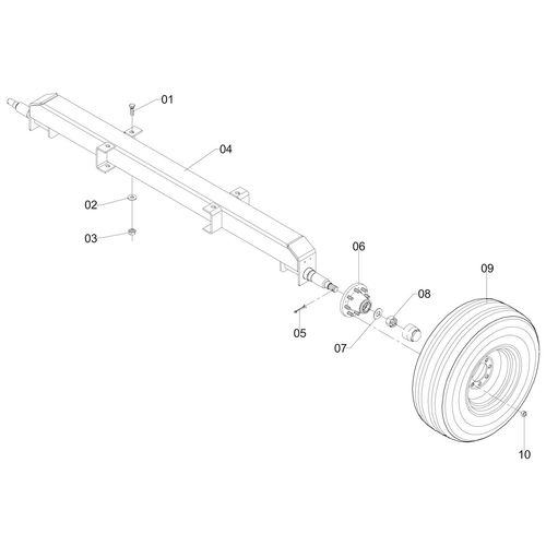 EIXO FIXO NR. 26 - BITOLA 2,00 M. - 855718 - VERSÃO - SAP-2010/9-  -0